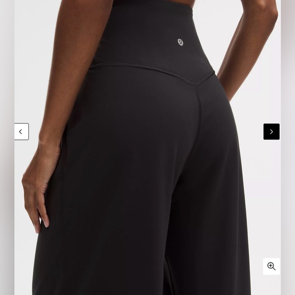 New Lululemon Athletica Align Palazzo Pants ~ Black - Picture 6 of 14
